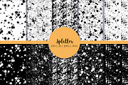 Paint Splatter & Stroke Patterns, a Pattern Graphic by NKTN graphics (Thumbnail 13 of 16)