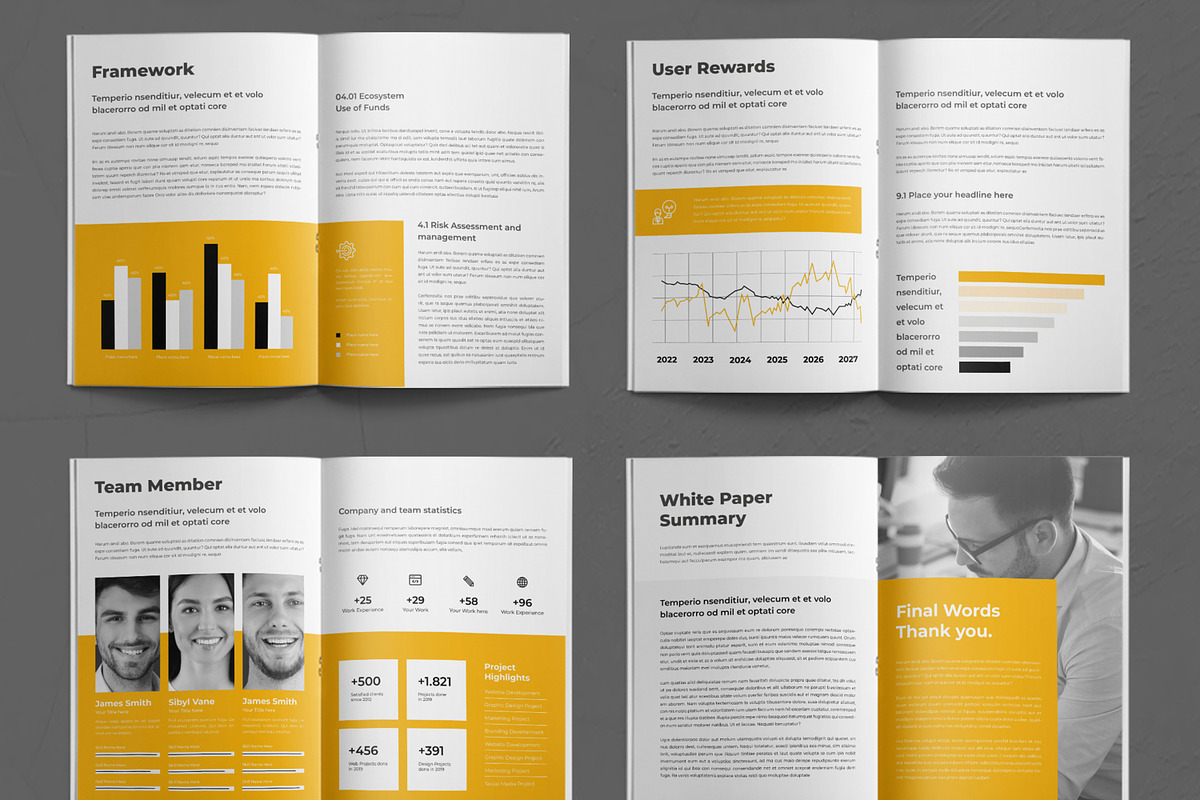 White Paper Layout, a Brochure Template by ContestDesign (Photo 3 of 3)
