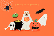 Cozy Autumn Vector Illustrations, a Seasonal Illustration by Seiju Park (Thumbnail 3 of 8)