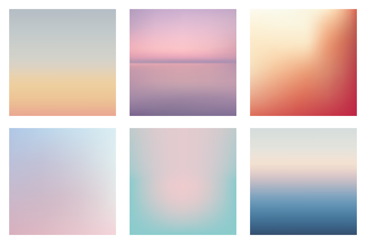 Vector mesh gradient backgrounds, a Background Graphic by VyacheslavKolb (Photo 2 of 7)