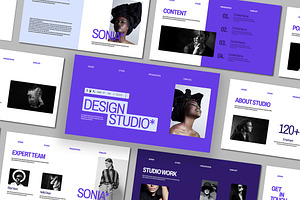 Design Studio Presentation Template, a Presentation Template by Mighty-Slide