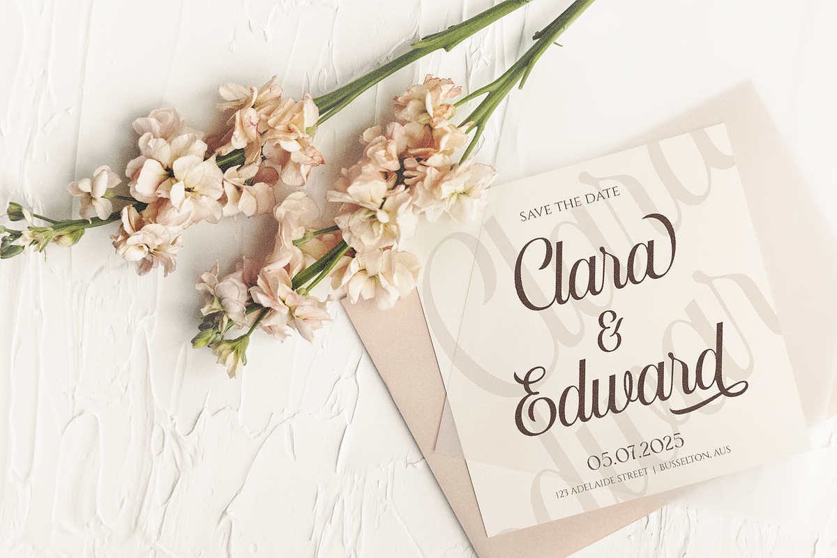 Monthrose - Modern Cursive Script, a Script Font by Pixesia Studio (Photo 9 of 14)