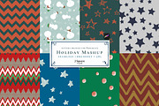 Holiday Mashup Pattern & Stamp Brush, a Brush Add-On by JSquarePresents (Thumbnail 3 of 11)