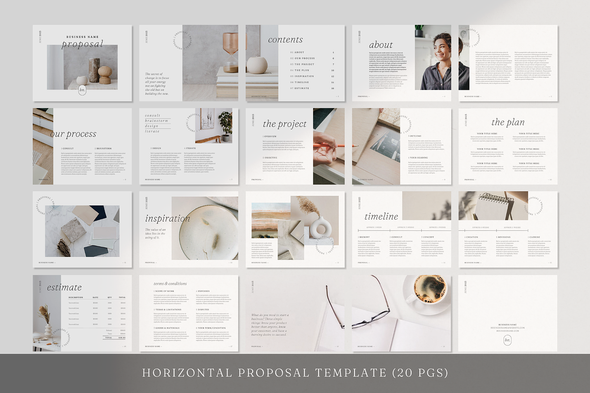 Small Business Onboarding Templates, a Marketing Template by frommakertomaker (Photo 3 of 9)