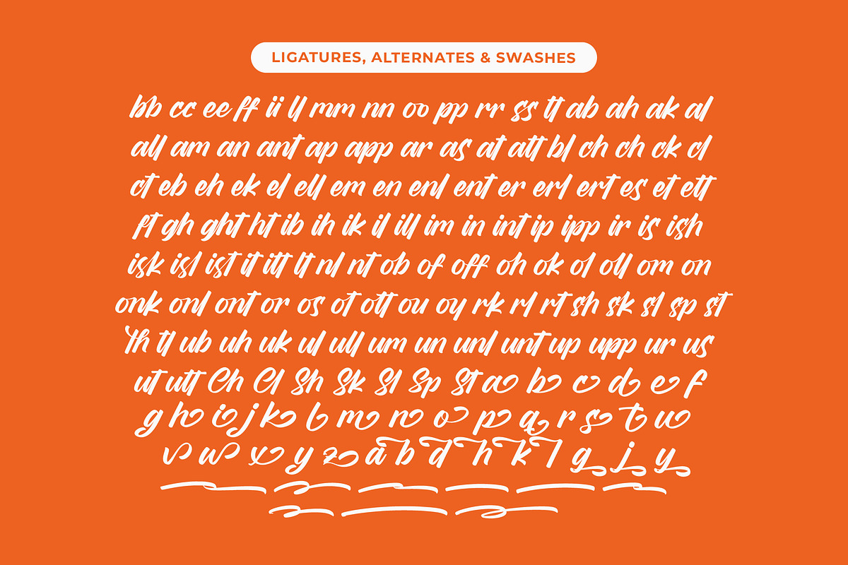 Bently Rittero Handwritten Font, a Script Font by Letterena Studios Script (Photo 19 of 20)