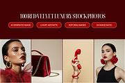 RED luxury aesthetic stock photos, a Beauty & Fashion Photo by My Template Studio (Thumbnail 5 of 12)