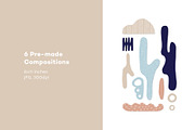 Boho & Abstract Doodles, a Person Illustration by Paulina Sara Design (Thumbnail 20 of 23)
