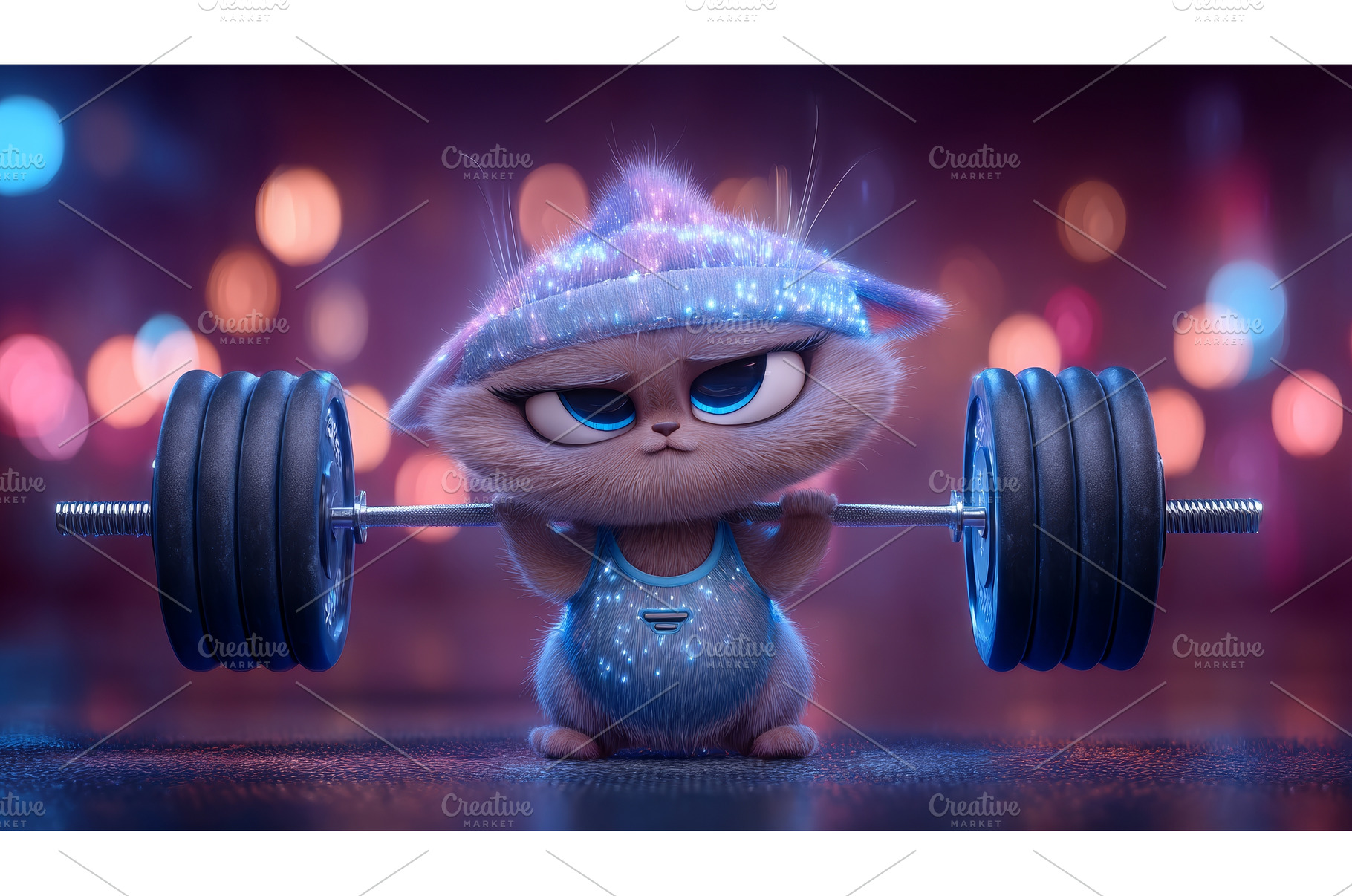 This image of a cute cat lifting, an Animal Photo by ZinetroN