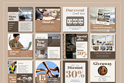Warm Beauty Instagram Template Canva, a Social Media Template by Everyday Perfection (Thumbnail 6 of 8)