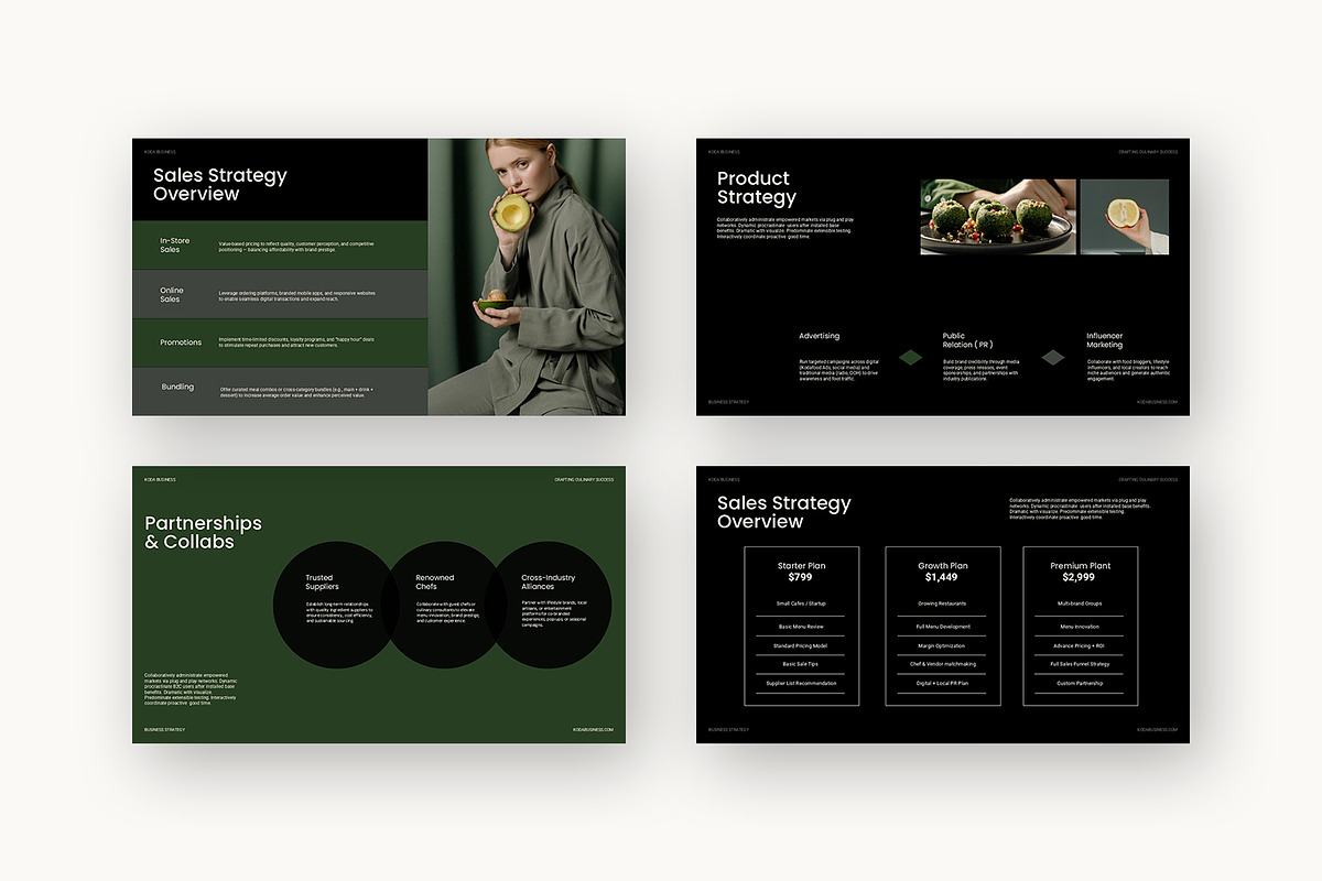 Koda : F&B Business Keynote, a Presentation Template by Punkl Camp (Photo 10 of 16)
