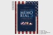 Memorial Day Flyer / Poster, a Flyer Template by Mariux (Thumbnail 2 of 3)