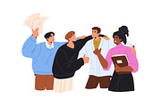 Business teams set. Work success, a Work Illustration by PaperTrident (Thumbnail 9 of 9)