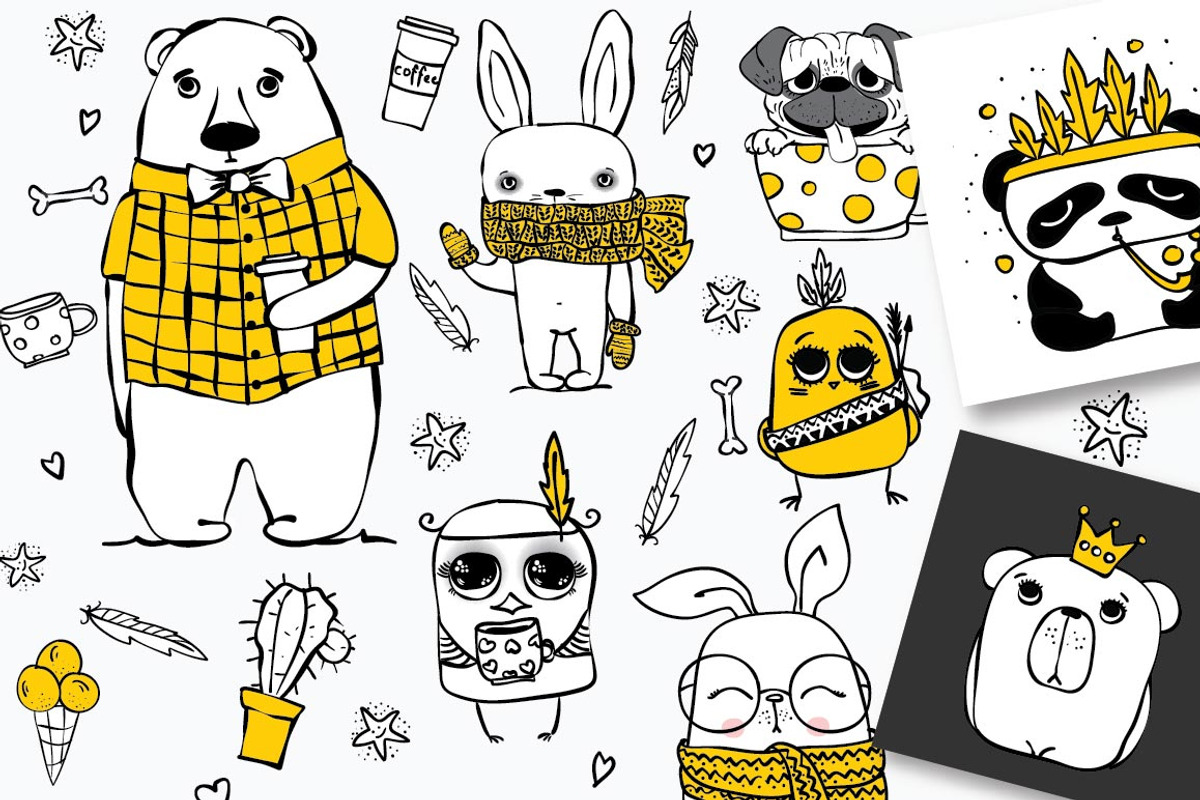 SALE!!! 50% OFF!, an Animal Illustration by Virinaflora (Photo 3 of 5)