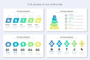 Five Steps Infographic Template EPS, a Presentation Template by Mighty-Slide (Thumbnail 2 of 7)