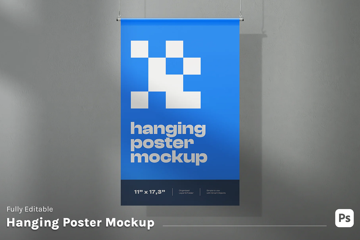 Poster Mockup - Framed Wall Style, a Mockup by graphicsauce (Photo 1 of 5)