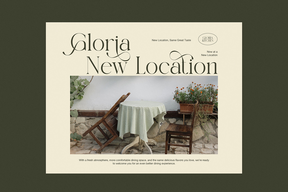 Amilea Elegant Serif Font, a Serif Font by Graphicxell (Photo 2 of 7)