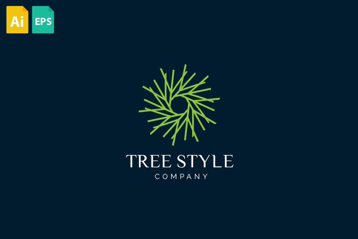 Tree Style Logo, a Branding & Logo Template by Schneider Design Store (Photo 1 of 2)