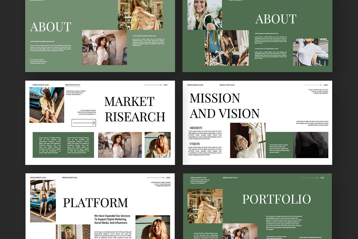 Diva Bundle Brand Portfolio Template, a Presentation Template by Spesifikstd (Photo 9 of 11)