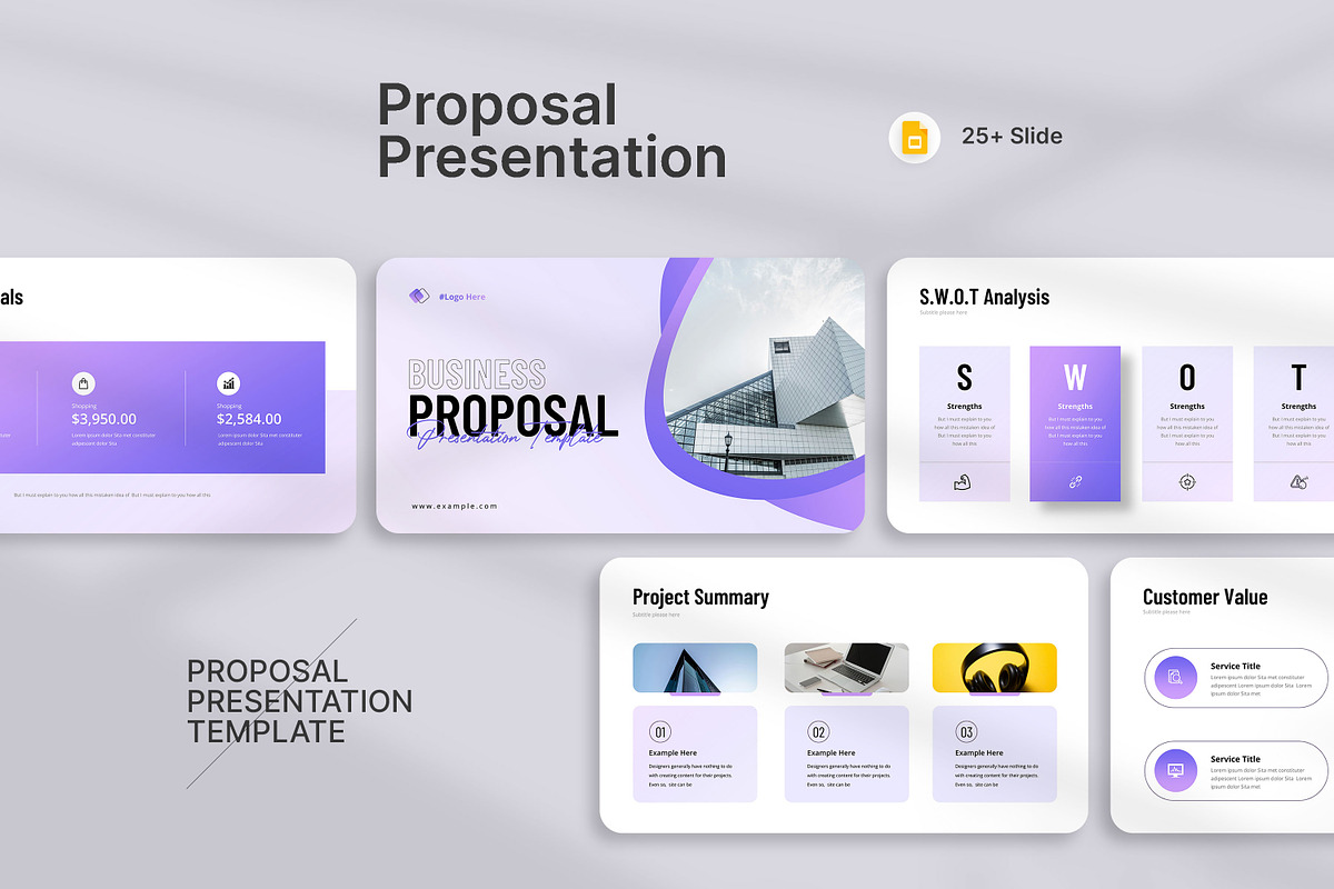 Business Proposal Presentation, a Presentation Template by KreateTribe (Photo 4 of 6)
