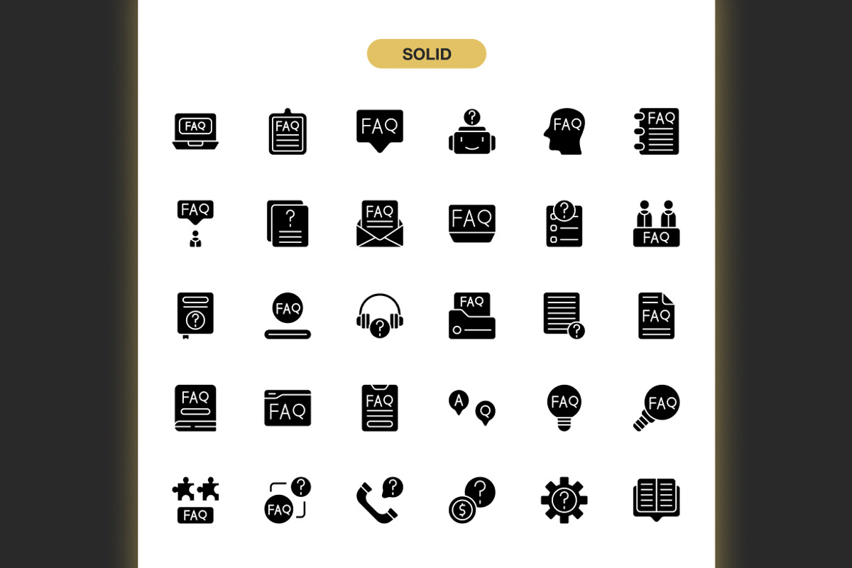 Question Icons, an Icon by Spacepixel Creative (Photo 3 of 3)