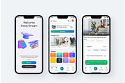 Online learning and community UI Kit, an UI Kit Template by Pixel Blend (Thumbnail 3 of 7)
