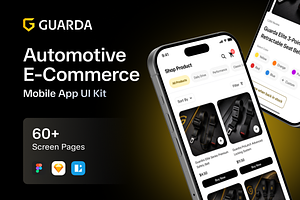 Guarda - Automotive Ecommerce UI Kit, an UI Kit Template by Agensip Design Agency