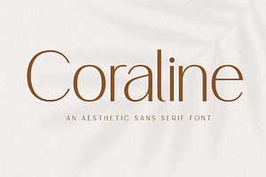 Coraline Sans Serif