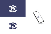 Minimal Camera and House Icon Logo, a Branding & Logo Template by Artnivora.Std (Thumbnail 1 of 4)