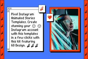 PIXEL-Instagram Stories Animation