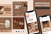 Jewelry Instagram Post Puzzle, a Social Media Template by Artnivora.Std (Thumbnail 2 of 2)