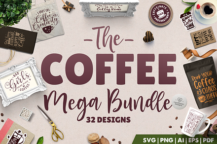 Coffee SVG Bundle | Coffee Quotes
