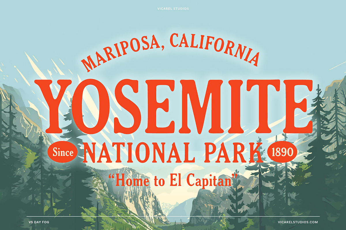 Day Fog – Hand drawn Vintage Serif, a Serif Font by Vicarel Studios (Photo 2 of 12)