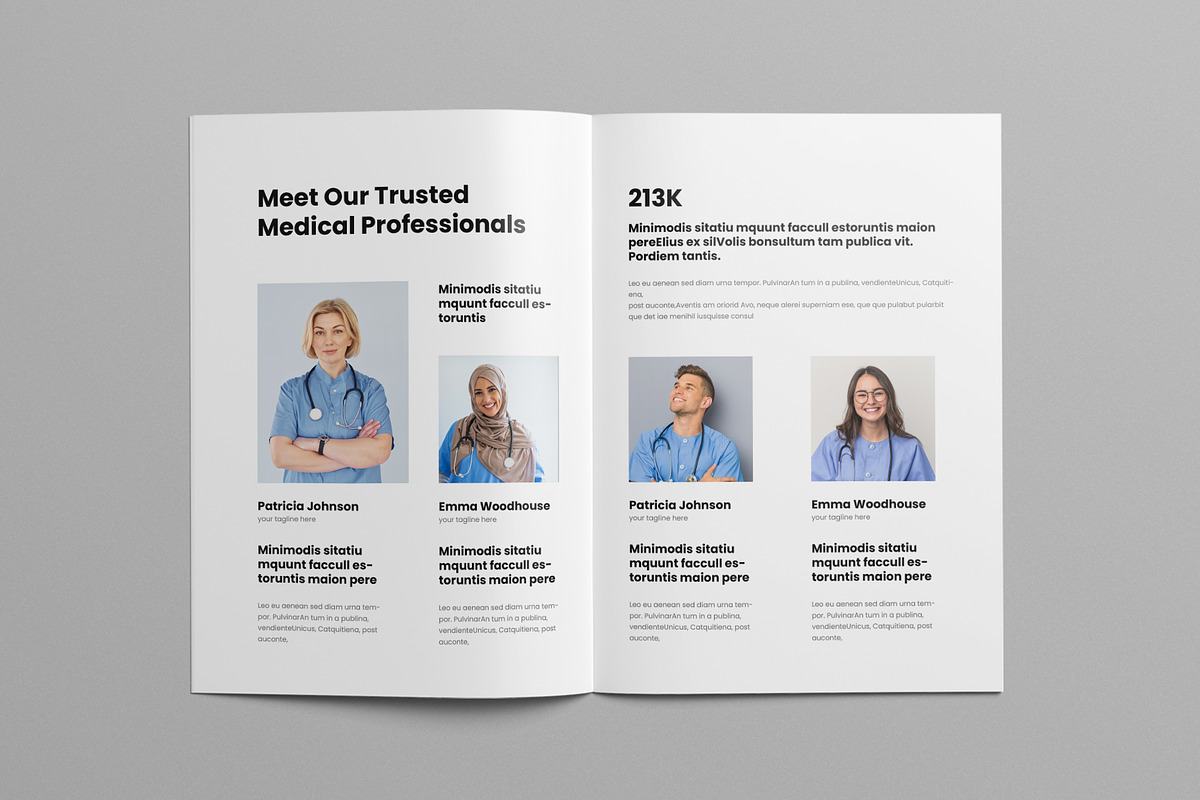 Medical Brochure Template, a Brochure Template by Pixelpick (Photo 6 of 9)