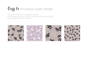 Blush Foliage, elegant patterns, a Pattern Graphic by NKTN graphics (Thumbnail 5 of 10)