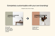 File Type Guide inDesign Template, a Presentation Template by Alexandra Piros Design (Thumbnail 5 of 5)