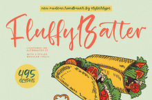 Fluffy Batter Modern Handbrush Font