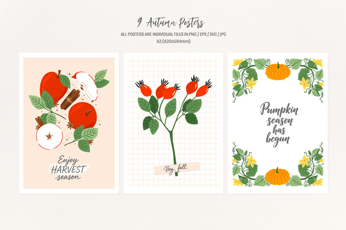 Autumn Harvest collection, an Object Graphic by DariSmartArt (Photo 8 of 17)