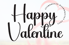 Happy Valetine | Script Font