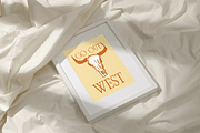 Coastal Cowgirl Western Beach Sketch, an Illustration by Eldorado Design Co. (Thumbnail 6 of 6)