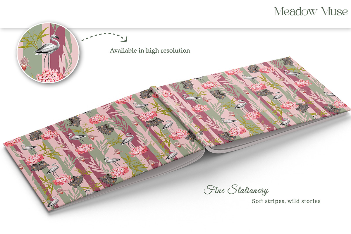 Meadow Muse Prins & Patterns, a Pattern Graphic by GND ART STUDIO (Photo 4 of 8)