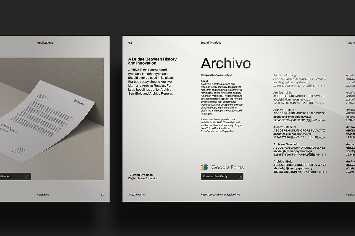 PastAI Proposal & Brand Guidelines, a Branding & Logo Template by One Pixel Man (Photo 12 of 12)