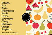 Fruity Vector Illustrations, an Illustration by Gross Illustrations (Thumbnail 2 of 7)