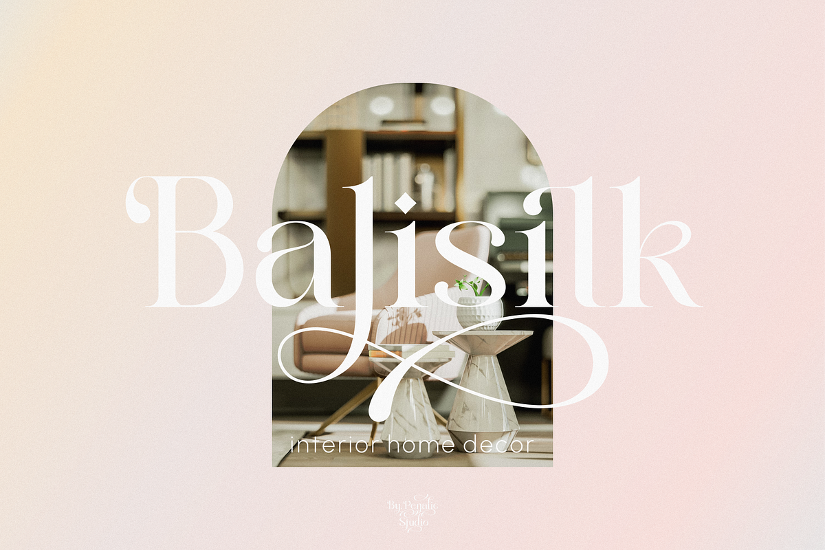 Rushtick, a Serif Font by Penatic Studio (Photo 2 of 10)