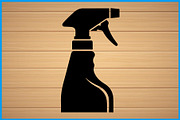 50 Cleaning Tool Spray Bottle Icon B, an Illustration by balal (Thumbnail 2 of 4)