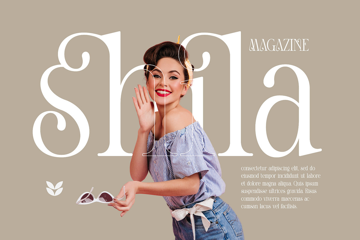 Holines Display Serif Typeface, a Serif Font by Alfinart (Photo 2 of 10)