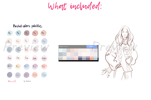 Procreate Pastel Colors Palette