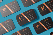 Modern Minimal Business Card Design, a Business Card Template by aleeydesign (Thumbnail 2 of 4)