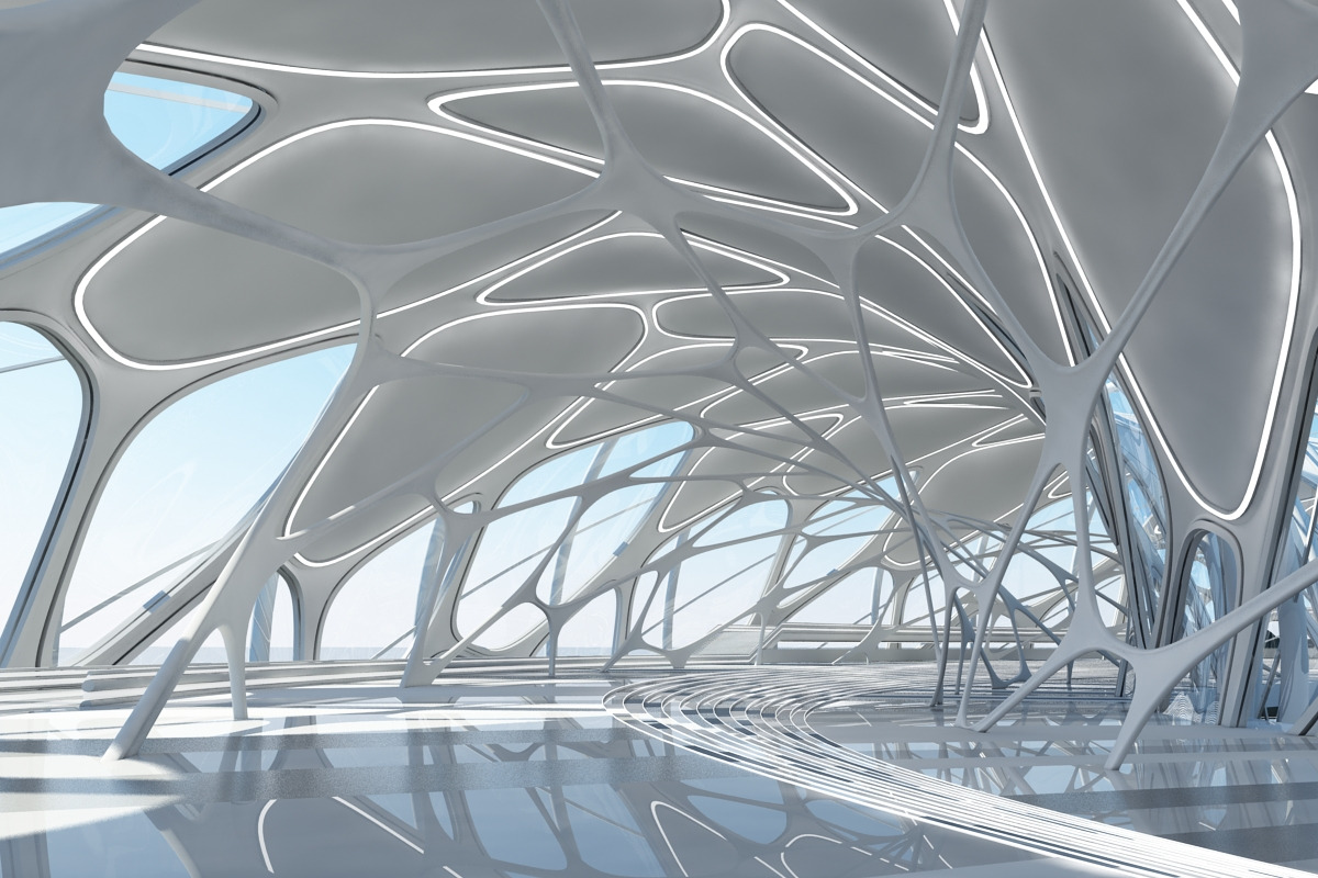 Futuristic Architectural Structure17, an Architecture 3D Model by Giimann (Photo 13 of 29)