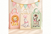 Watercolor Circus Animals, an Animal Illustration by Villa 11 Estudio (Thumbnail 8 of 8)