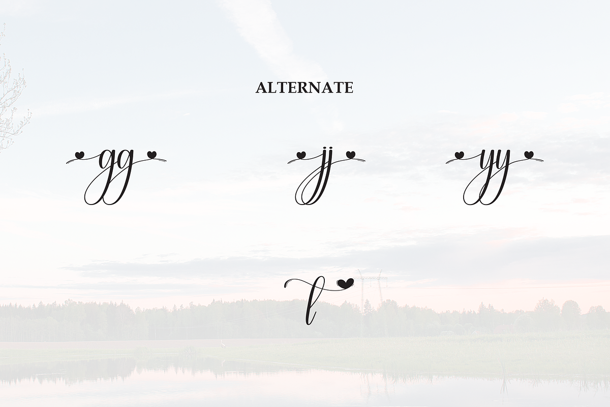 Yesterday | Script Font, a Handwritten Font by Scratchones (Photo 8 of 9)